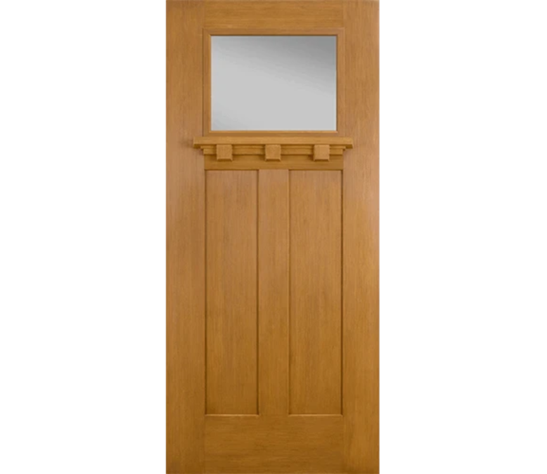 State College Craftsman Light Fiberglass Entry Door