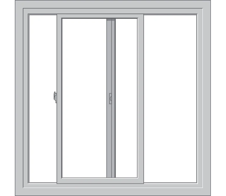 State College Pella Hurricane Shield Series Vinyl Sliding Window