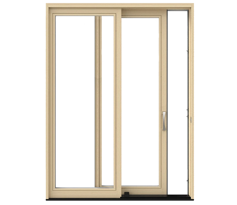 State College Pella Lifestyle Series Wood Sliding Patio Doors