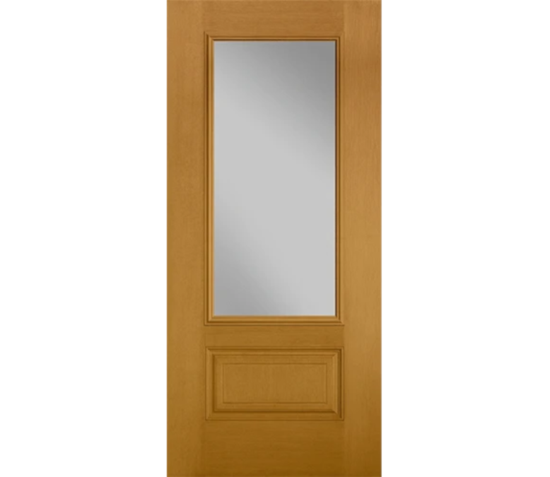 State College Three Quaters light Fiberglass Entry Door