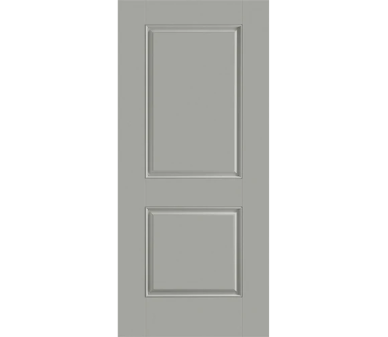 State College Two Panel Square Fiberglass Entry Door